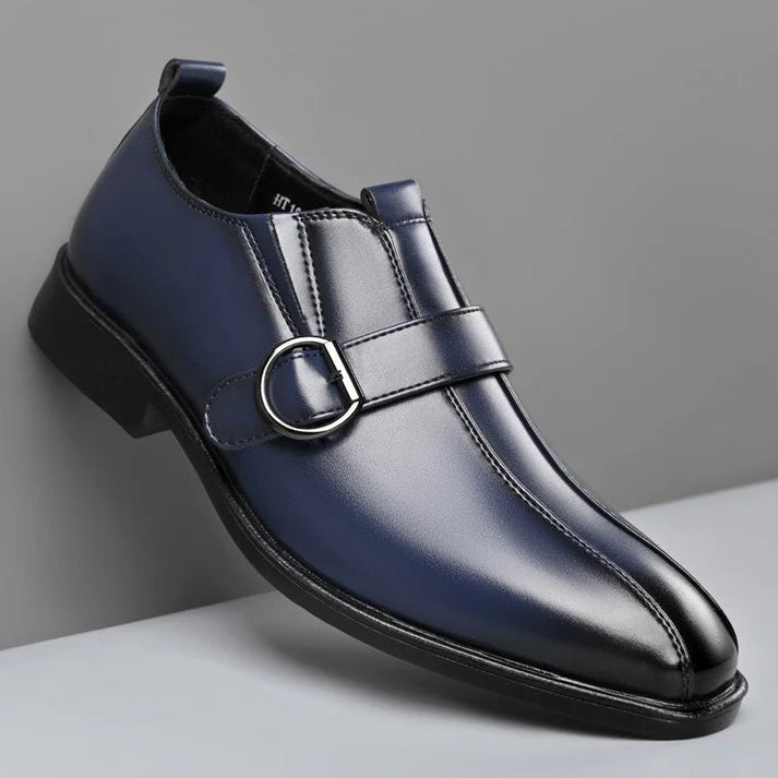Zapatos Hebilla - Azul Marino