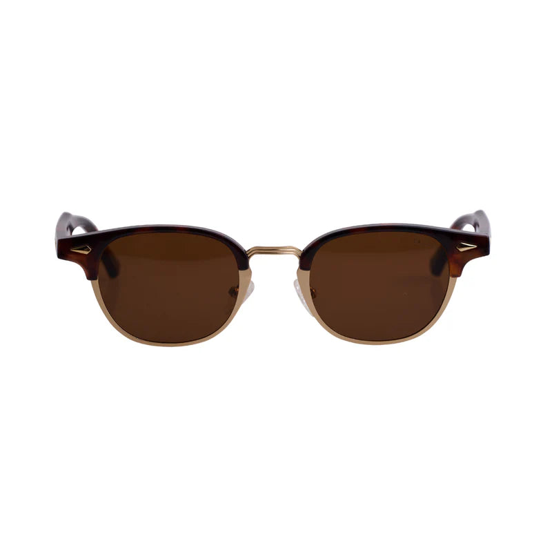 Gafas de Sol UV400 con Montura de Metal y PC - Verde