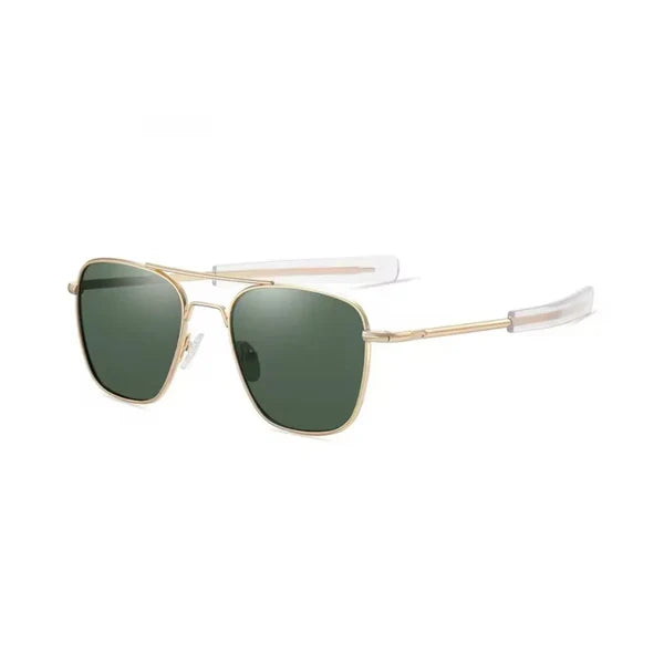 Gafas de Sol Polarizadas UV400 Estilo Country - Oro