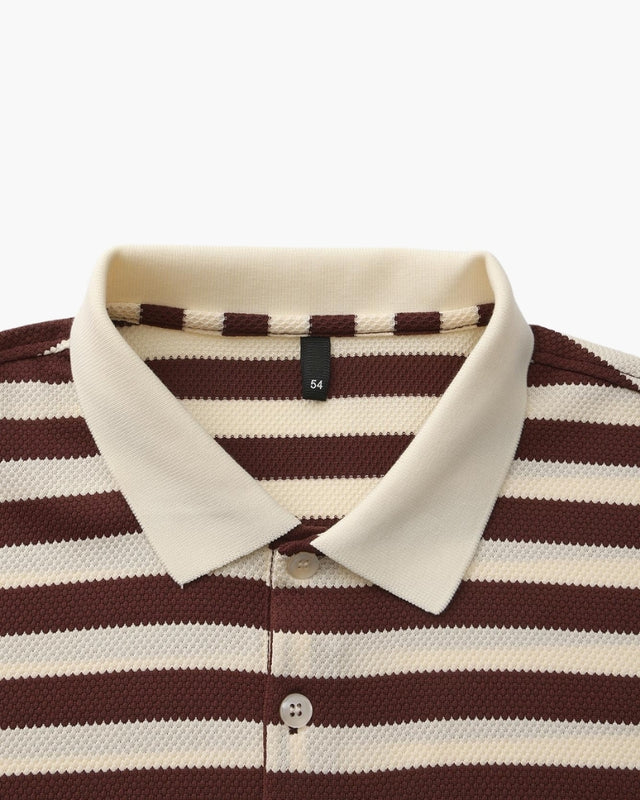 Polo Rayas Regent – Marrón
