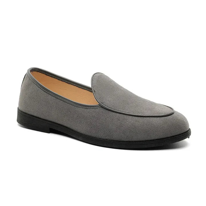 Mocasines Slip-On Ante Suave - Marrón