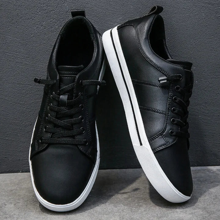 Tenis Piel Comfort - Blanco