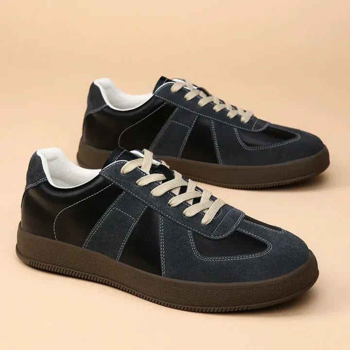 Tenis Urbanas Cuero - Marrón