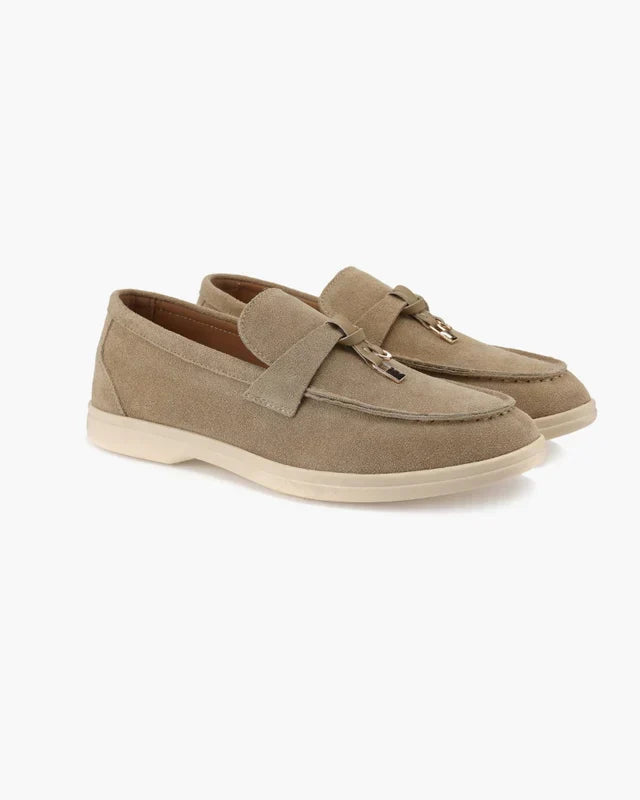 Belmont Gamuza Loafers - Moca