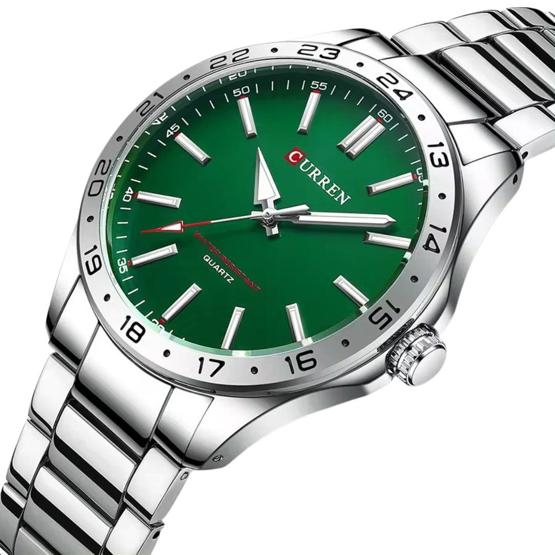 Reloj GMT de Acero Imperial