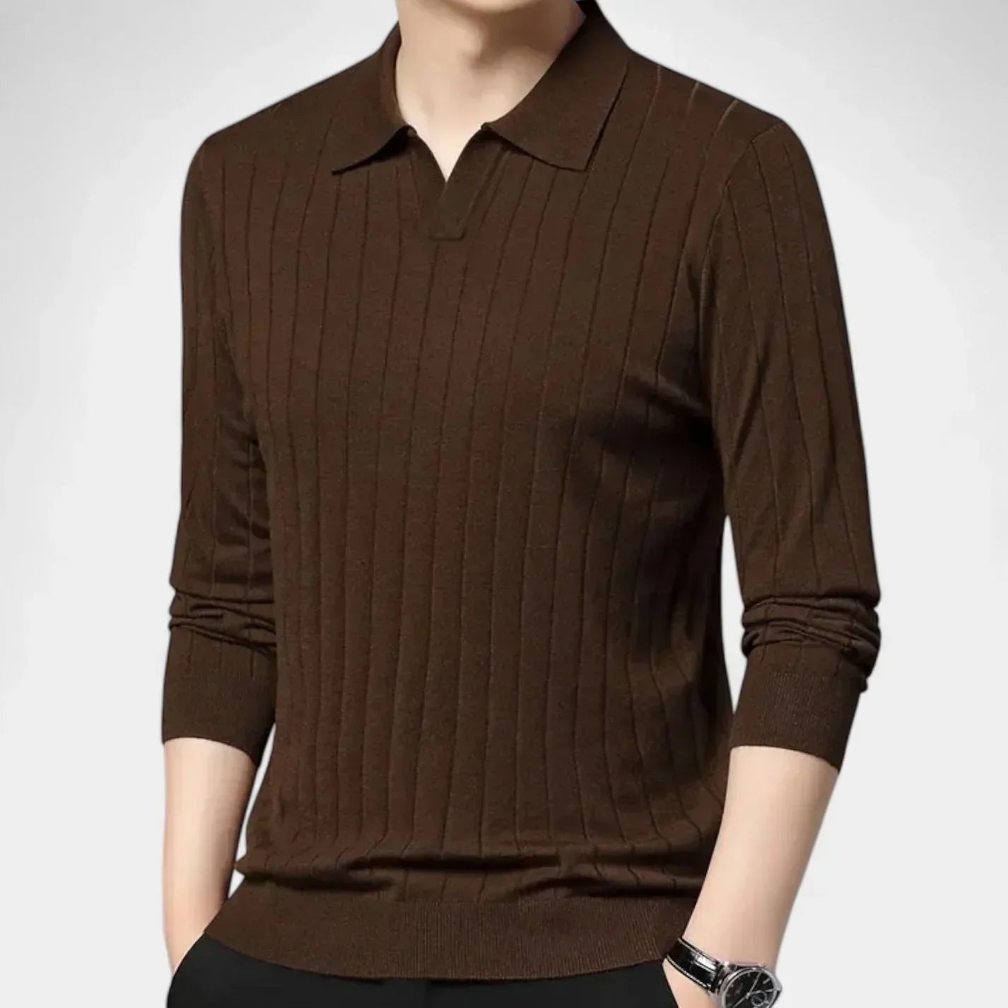 Polo de Punto Ascot – Marrón