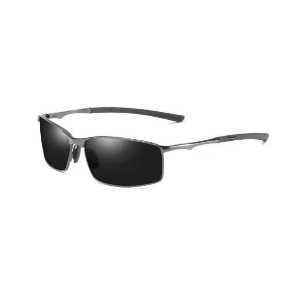 Gafas de Sol Polarizadas UV400 con Montura Metálica - Negro 2