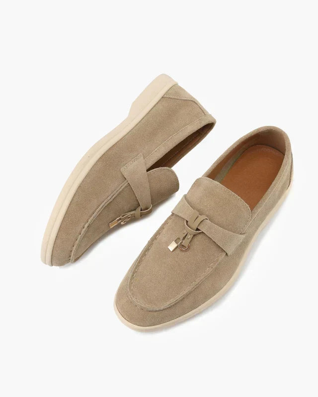 Belmont Gamuza Loafers - Moca