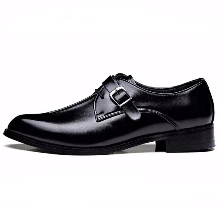 Tenis Monk Strap Executive - Marrón