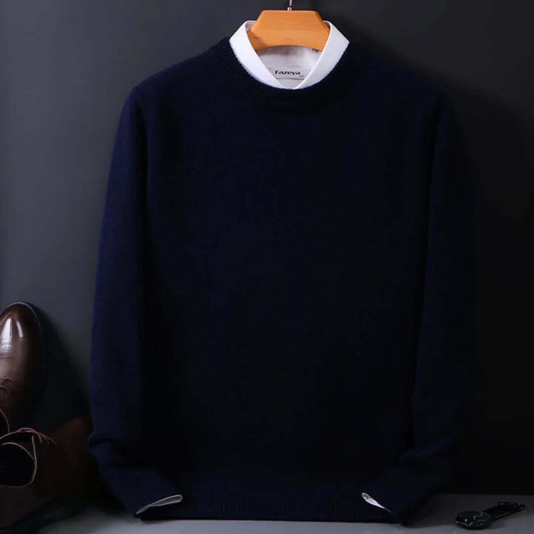 Suéter Merino Core de Manga Larga - Verde