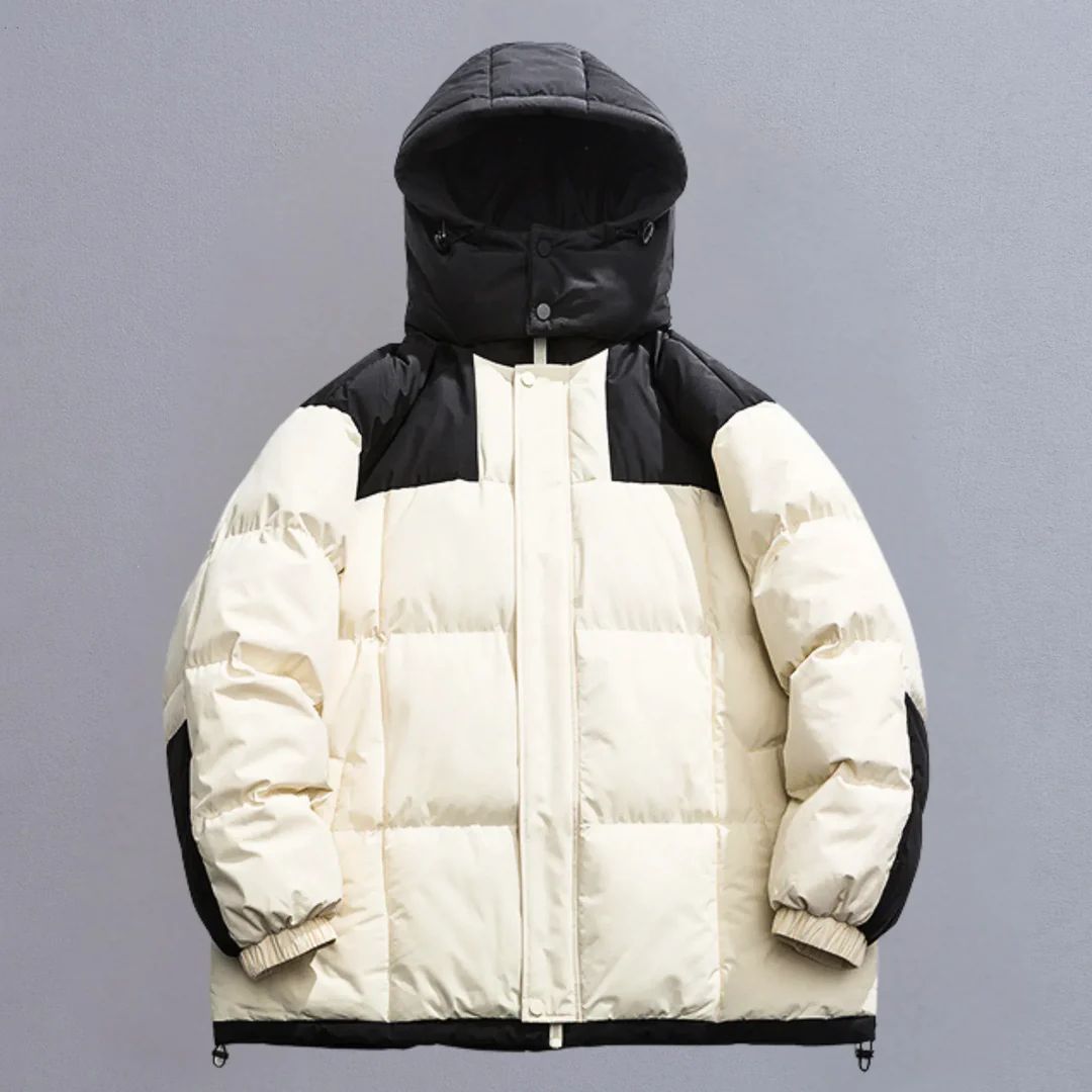 Chamarra Puffer Hooded Core - Púrpura