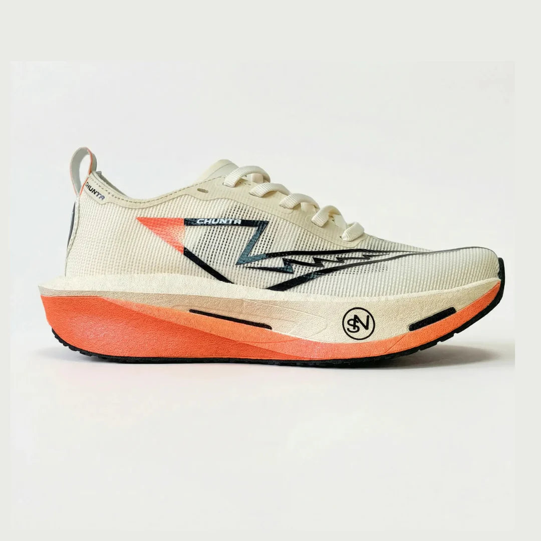 Tenis Aero Pulse Runner - Blanco/Naranja