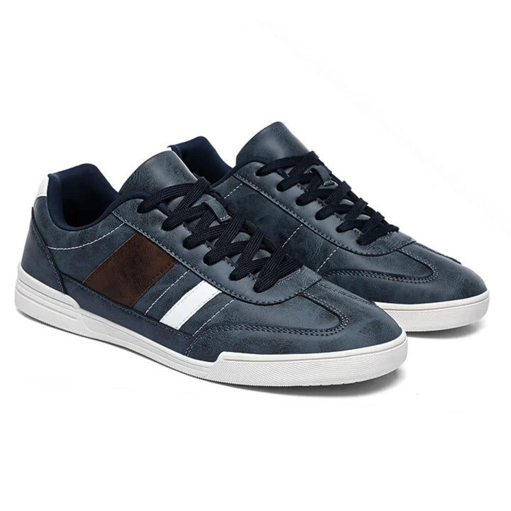 Tenis Urbanas Cuero Mate - Marrón