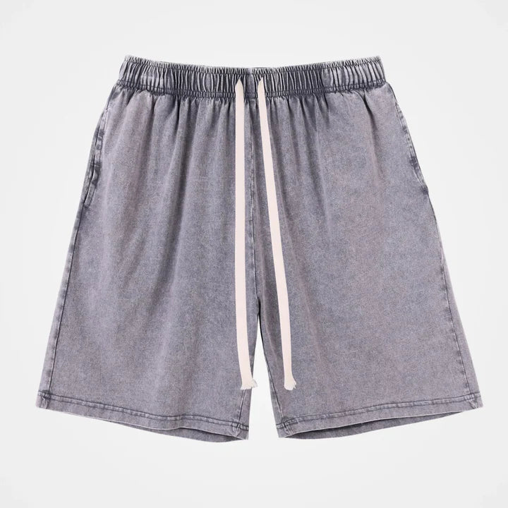 Short Heritage Relax de Algodón Orgánico - Gris