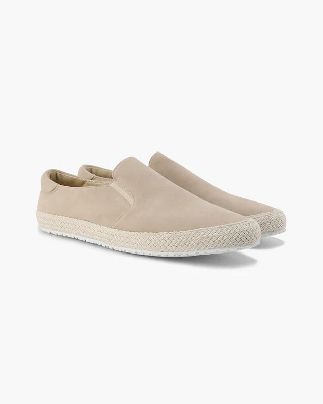 Riviera Gamuza Espadrilles - Beige