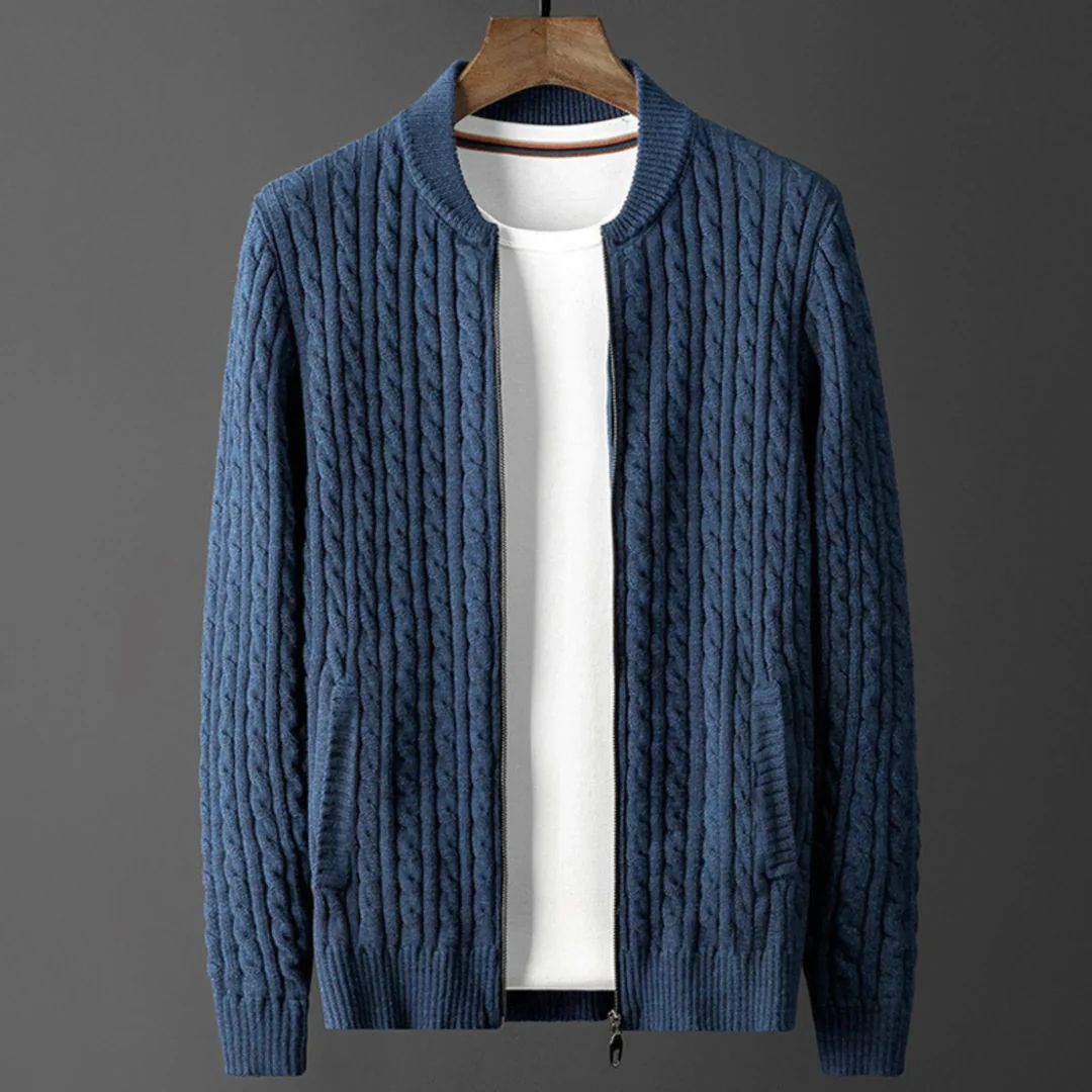 Suéter Core Comfort de Algodón Orgánico - Azul