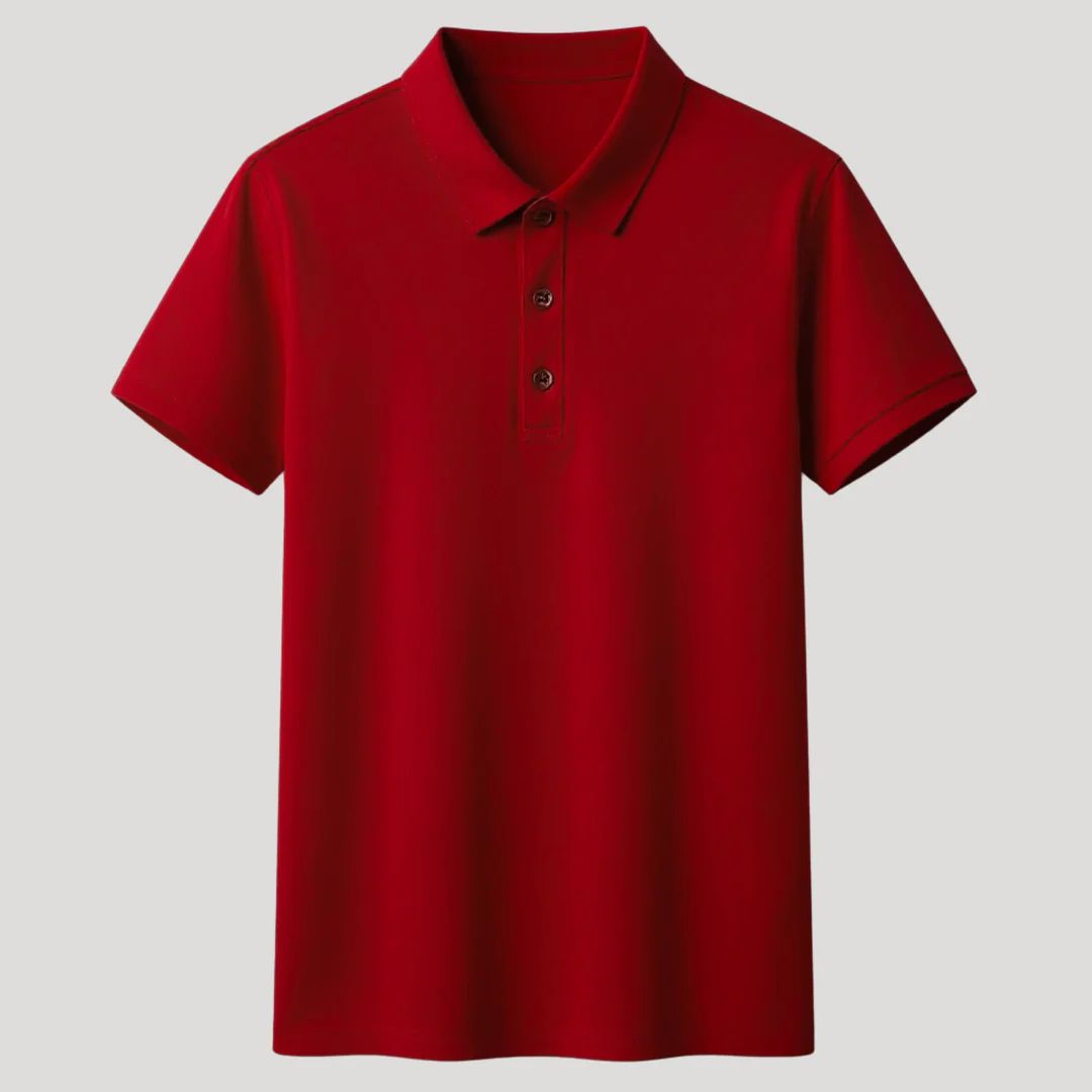 Polo Essential Fit - Rojo