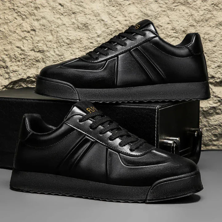 Tenis Urbanas Cuero Suave - Marrón