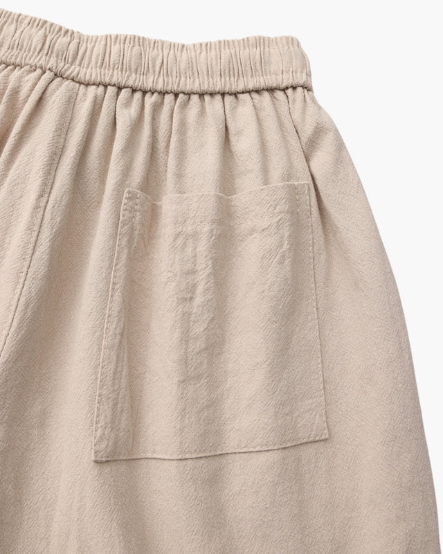 Shorts de Lino Lago – Beige