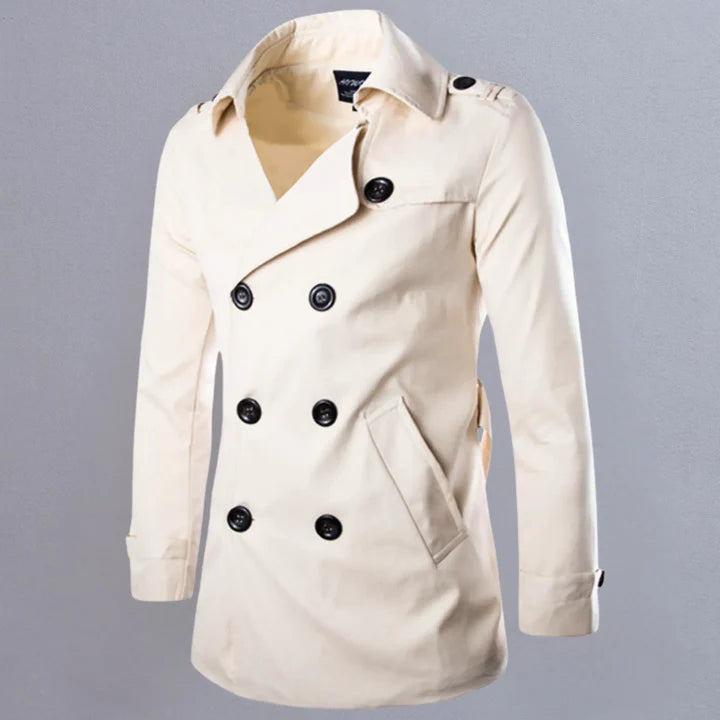 Chamarra Trench Core - Negro