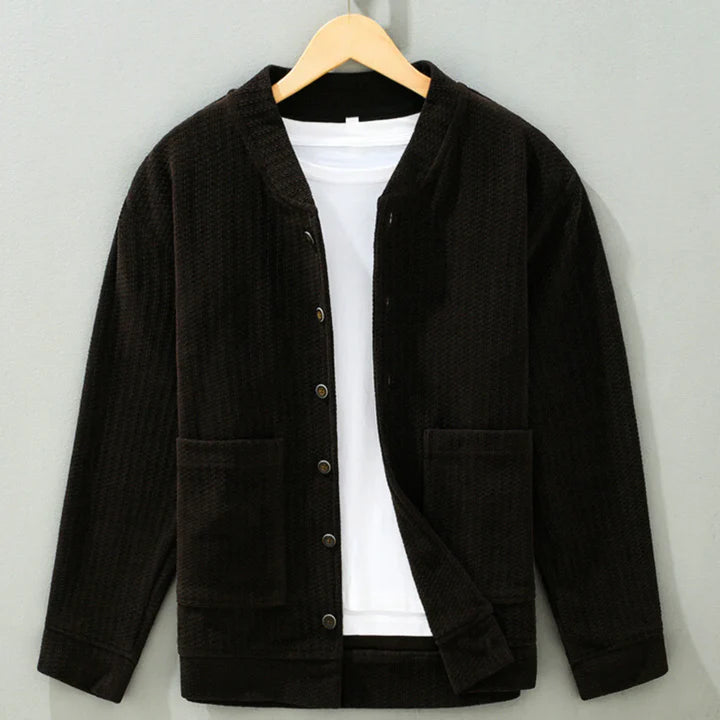 Chamarra Algodón Orgánico Kapok - Negro