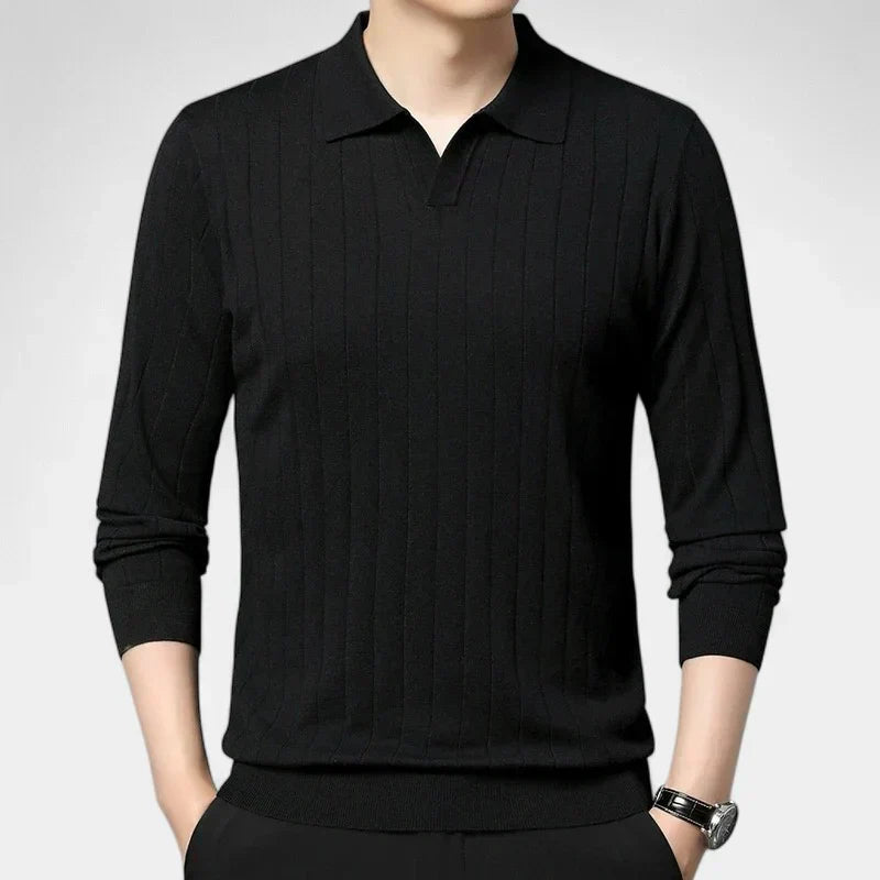 Polo de Punto Ascot – Negro