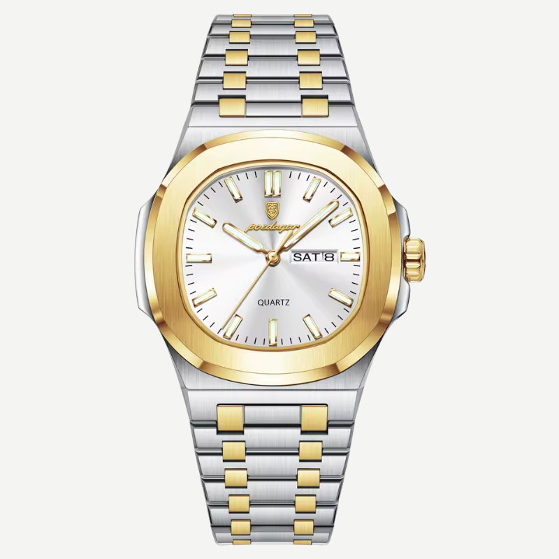 Reloj Imperial de Acero - Oro/Verde