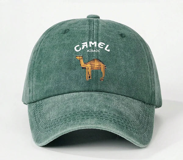 Gorra Casual de Algodón Estilo Vintage - Kaki