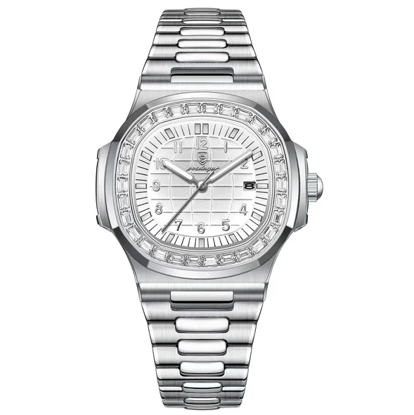 Reloj de Acero Crystal Luxe