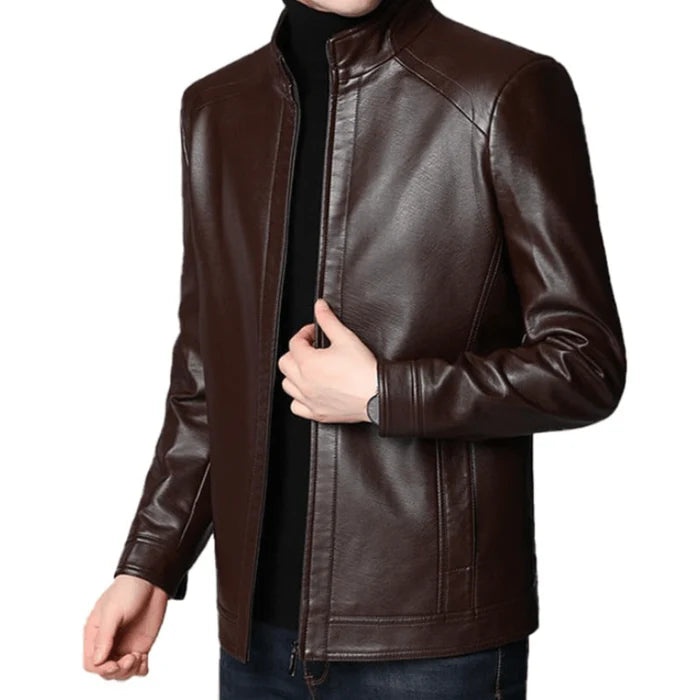 Chaqueta de Cuero Valentino - Marrón