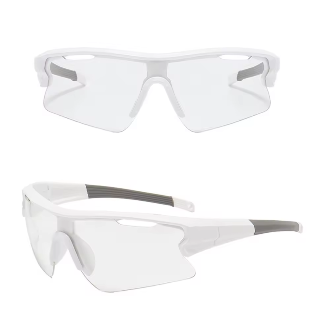 Gafas Deportivas UV400 para Ciclismo y Running - 2V-10White