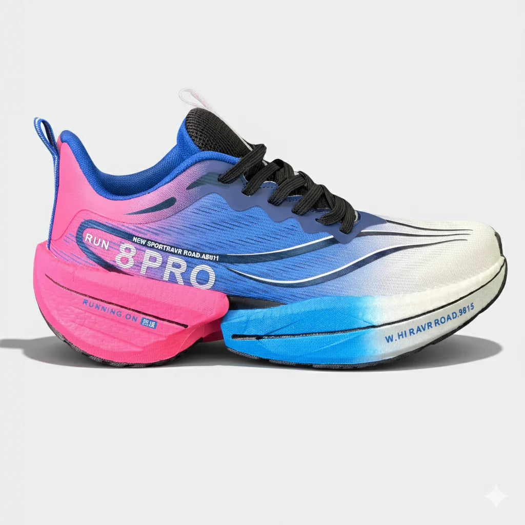 Tenis Turbo Shift - Naranja/Púrpura