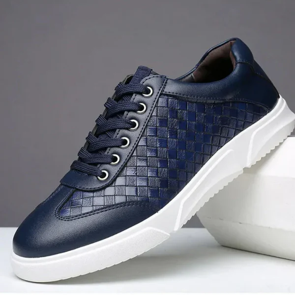 Tenis Casual Texturizados Confort - Blanco