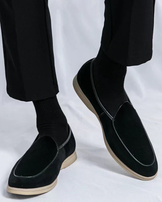 Mocasines suaves Stirling - Negro