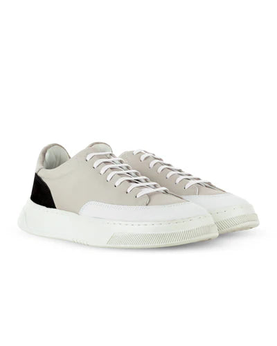Tenis Piel Ovina Modern Court - Beige