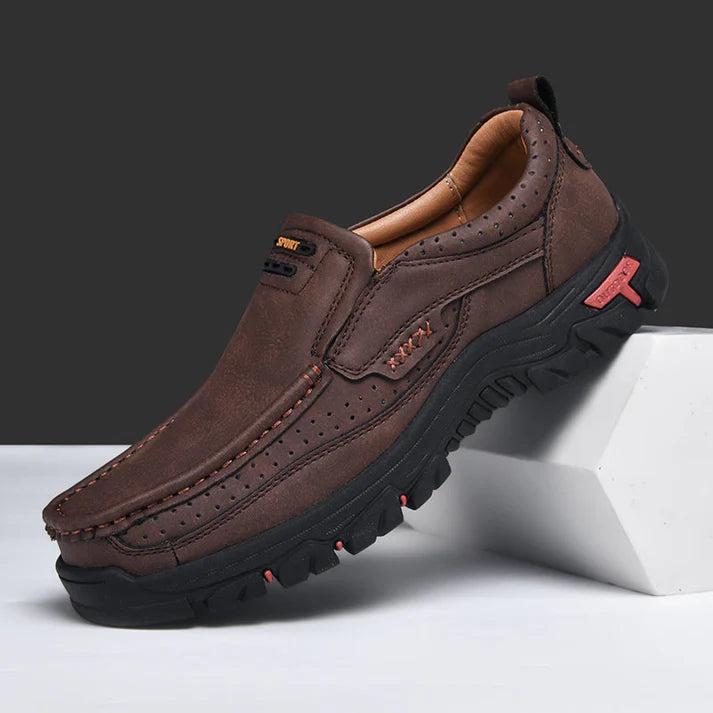 Mocasines Cuero - Negro