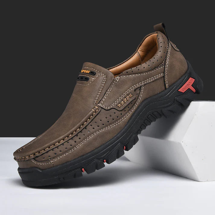 Mocasines Cuero - Blanco