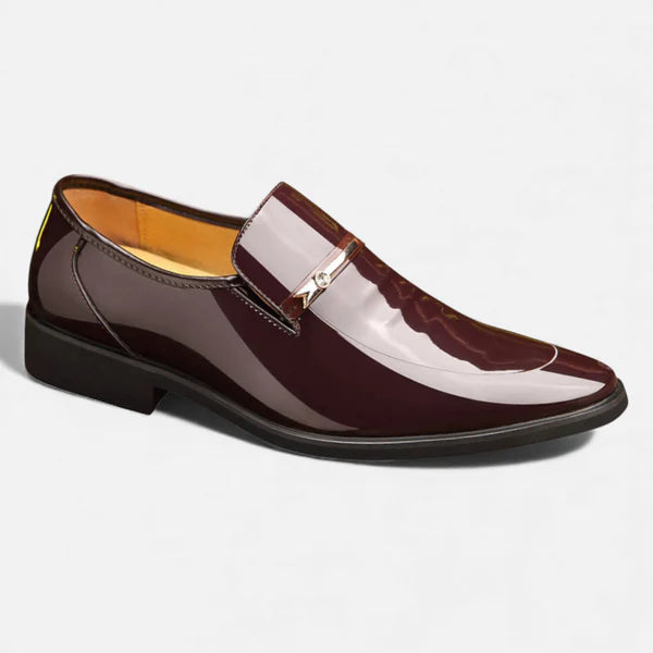 Zapatos Royale Charol - Grena