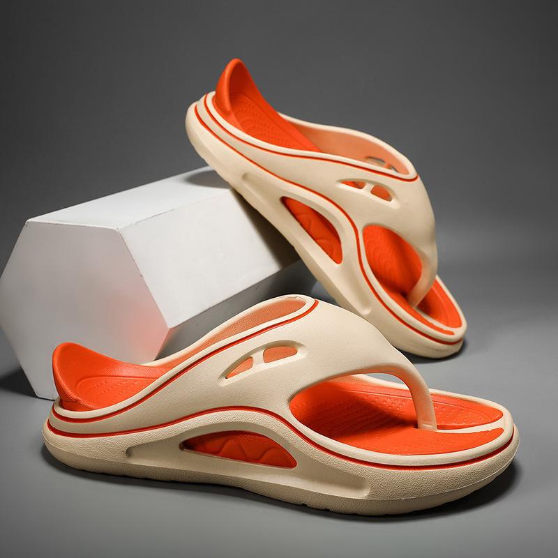Sandalias Pass Comfort - Blanco Naranja