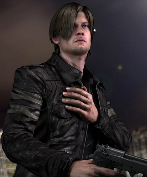 Chamarra Leon Cuero Tactical Biker