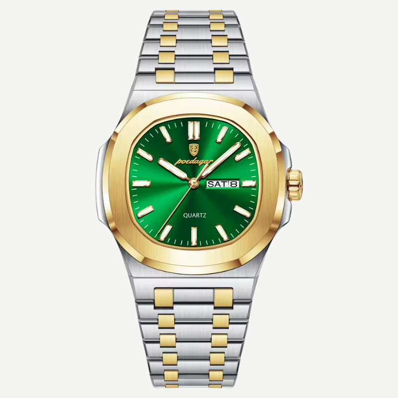 Reloj Imperial de Acero - Oro/Verde