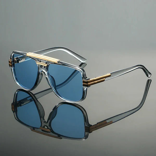 Gafas de Sol Aviador Retro - Gris degradado