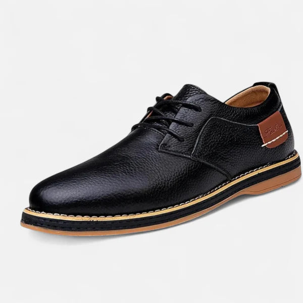 Zapatos Vittorio Cuero Artesanal - Azul
