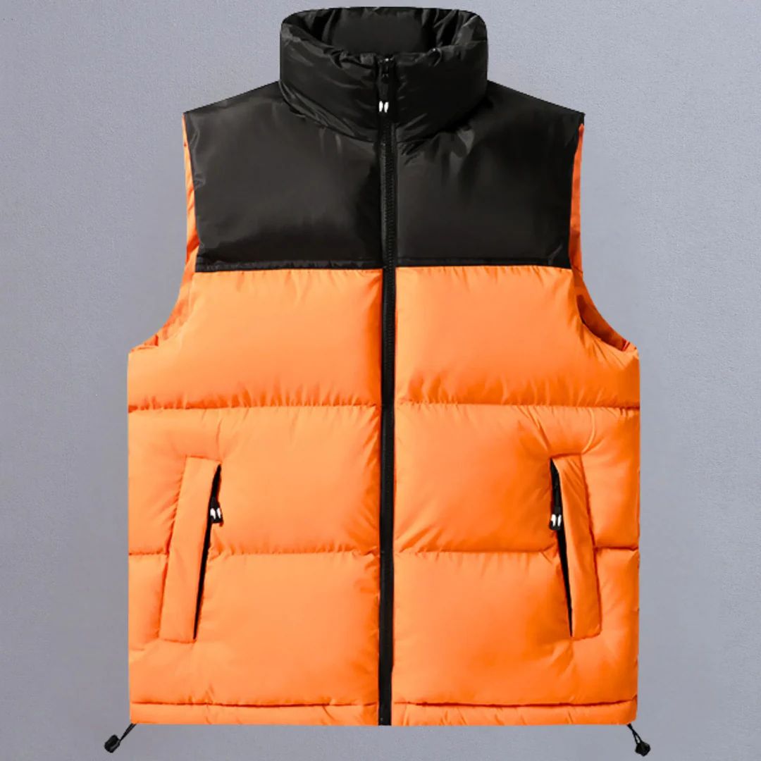 Chamarra Acolchada Plume Cotton - Naranja