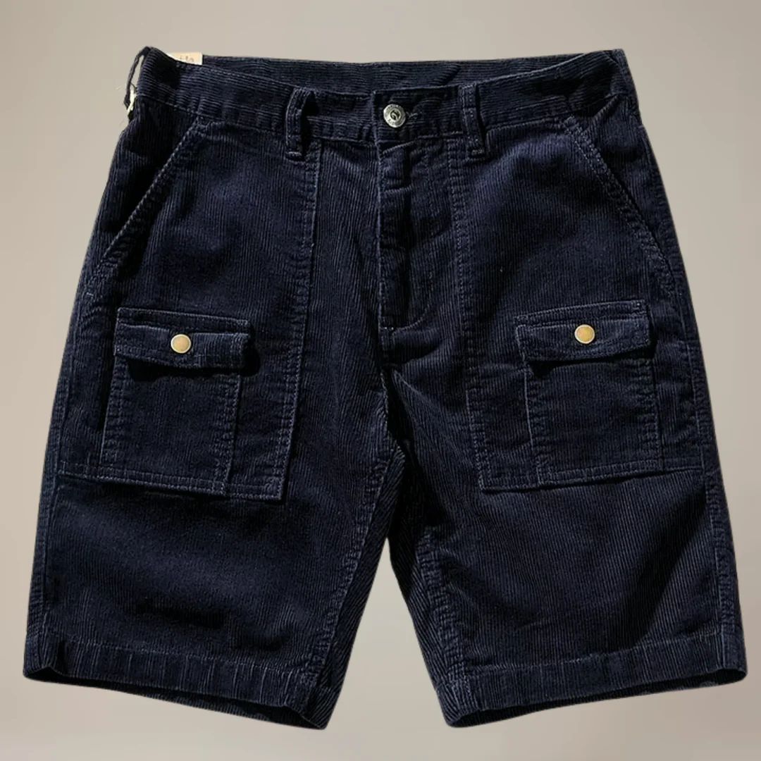 Short Corduroy Wide Rib Core - Verde