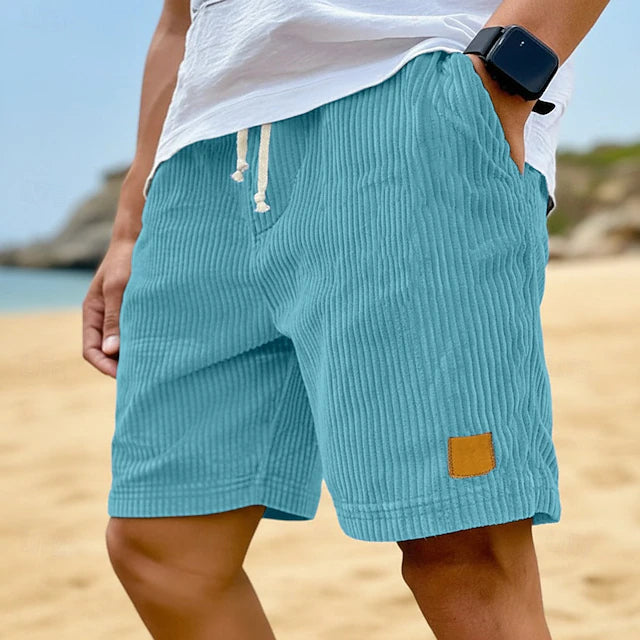 Short de Pana Summer Coast - Azul cielo