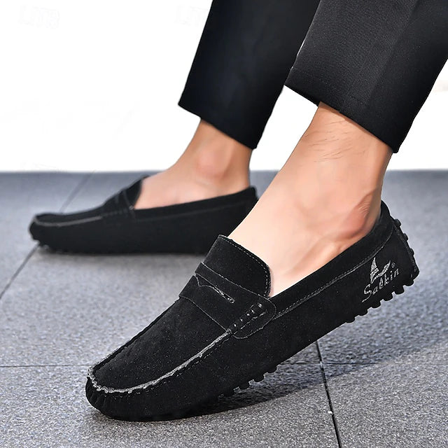 Mocasín Retro Comfort Drive - Negro