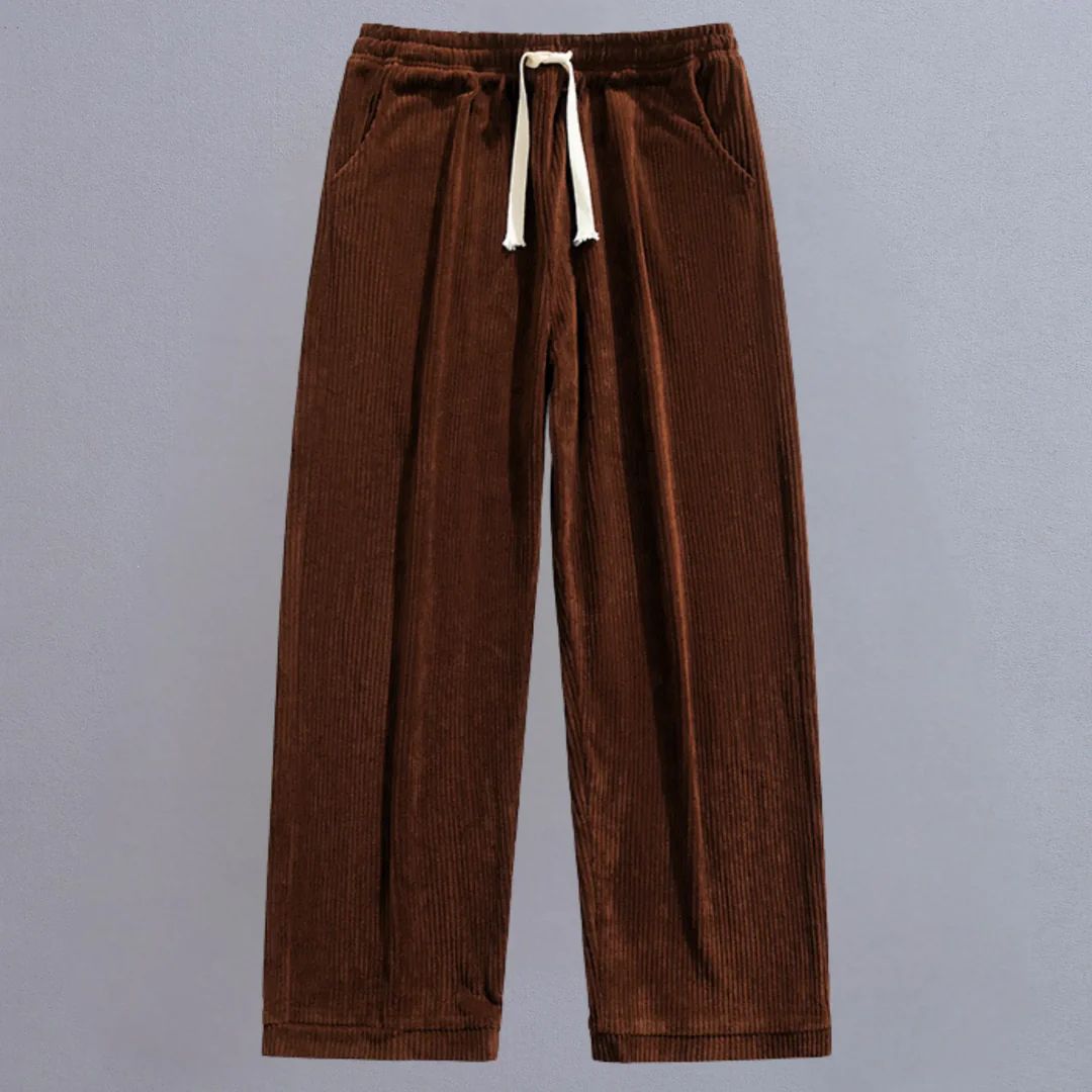Pantalones Corduroy Relax Core - Beige