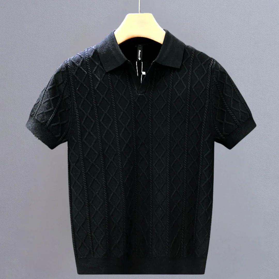 Polo Diamond Light Core - Blanco