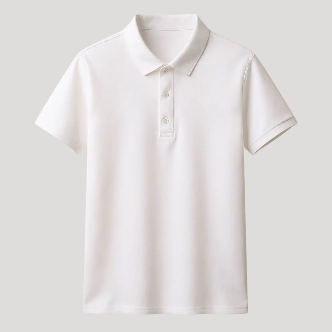 Polo Essential Fit - Blanco